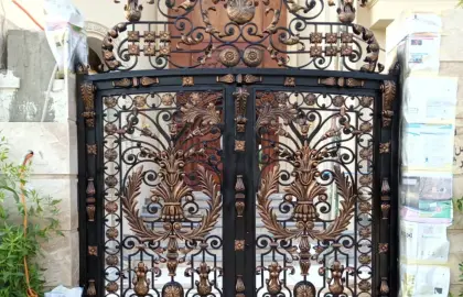 Elegant Front Yard Wrought Iron Fences: Timeless Designs by Art Forgely