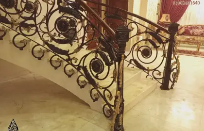 Duplex Indoor Stair Handrail: An Artistic Piece that Adorns Villas and Palaces